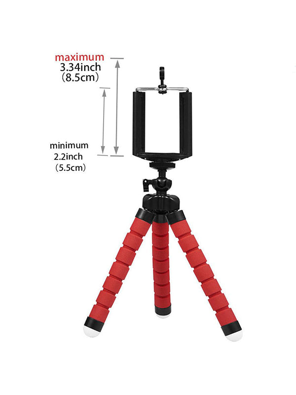 Portable and Flexible Octopus Tripods for Phone and Camera