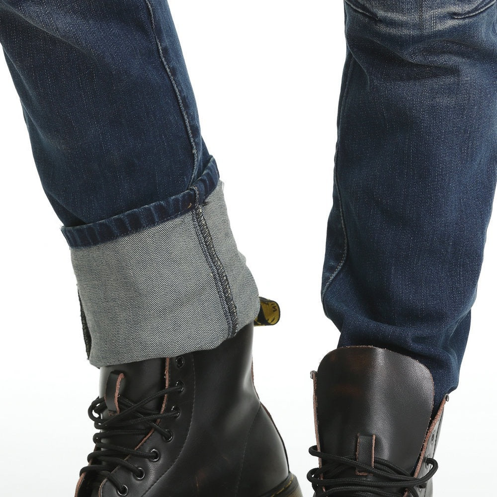 Abrasion-Resistant Motorcycle Skinny jeans