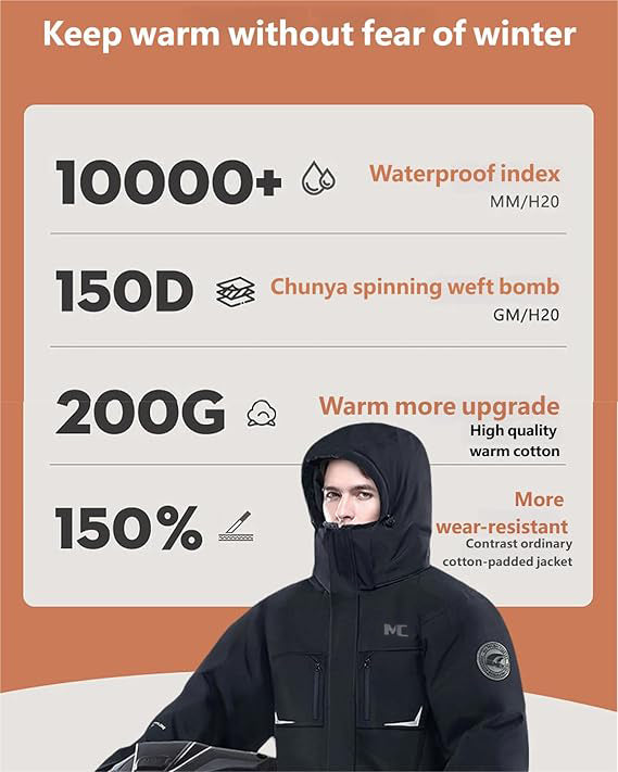 Winter Outdoor Insulated Riding One-Piece