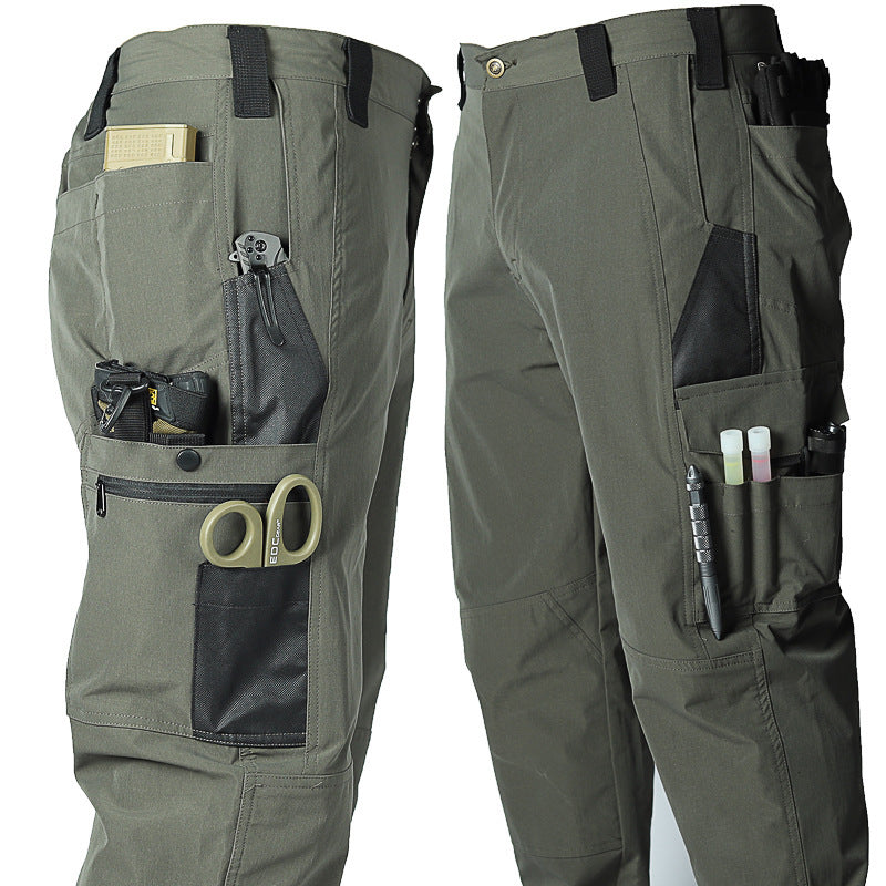 Multi-Pocket Outdoor Wear-Resistant Pants