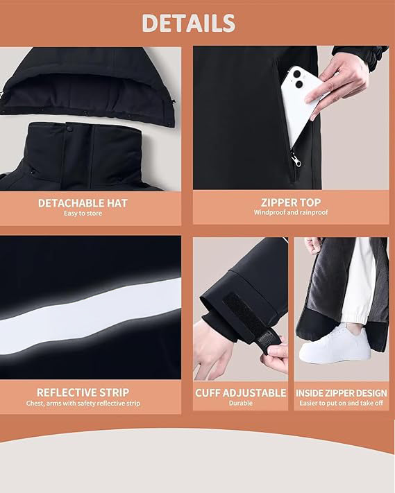 Winter Outdoor Insulated Riding One-Piece