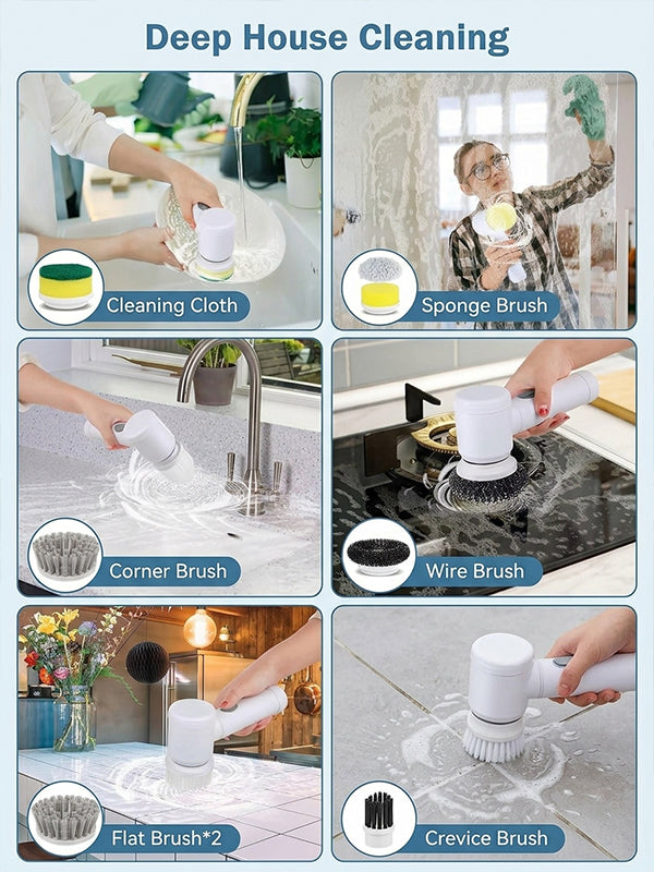 5 IN 1 Electric Magic Cleaning Brush