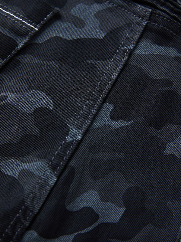 Men's Kevlar-Upgraded Camo Straight Pants - CE2 Armor