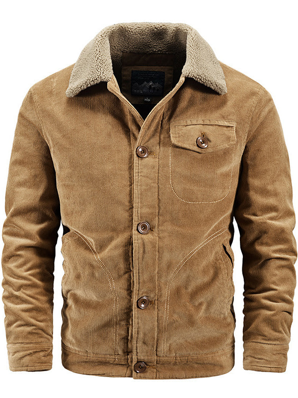 Men's Thermal Corduroy Riding Jacket