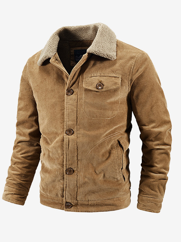 Men's Thermal Corduroy Riding Jacket