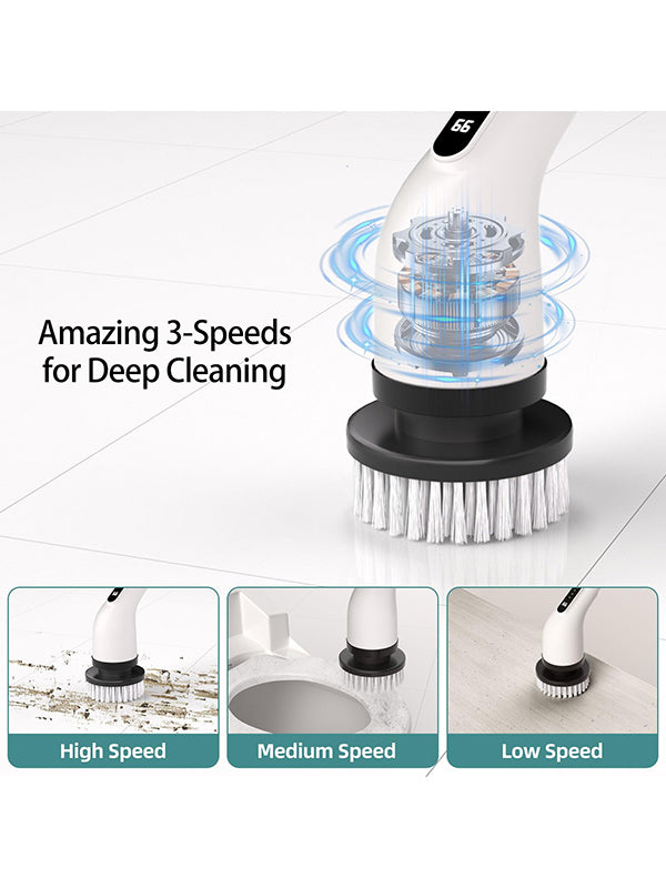 Multi-functional Electric Spin Scrubber