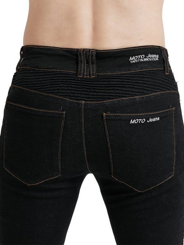 Men's Protective Denim Motorcycle Slim jeans
