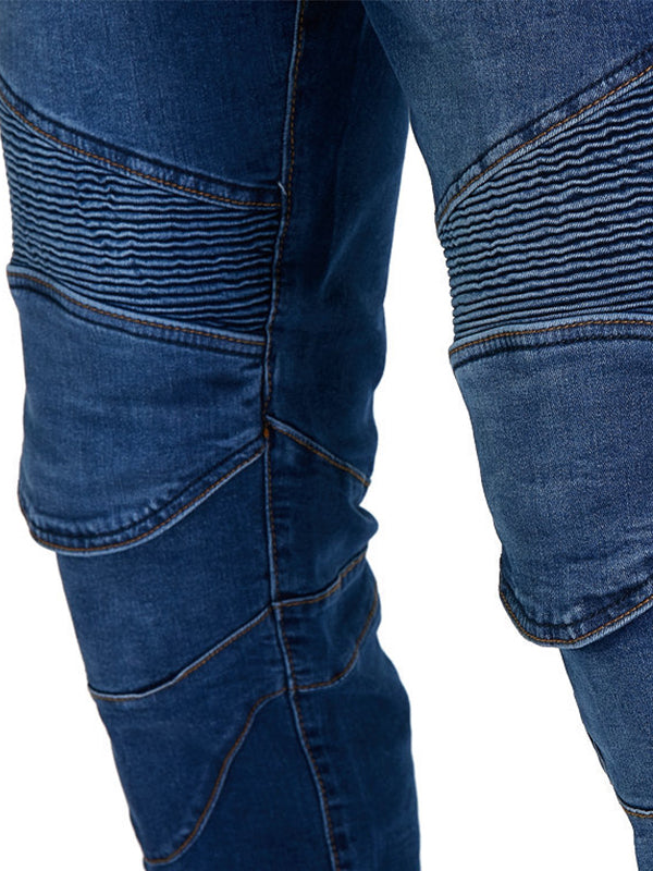 Men's Protective Denim Motorcycle Slim jeans