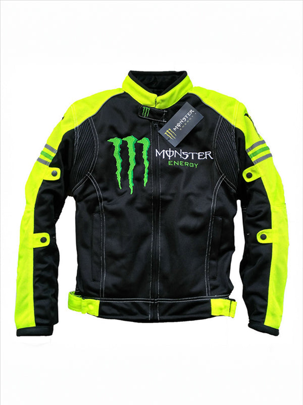 Men's Airflow Motorcycle Jacket - CE Armor & Mesh Ventilation