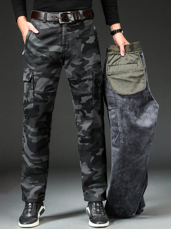 Men's Thermal Camo Cargo Pants