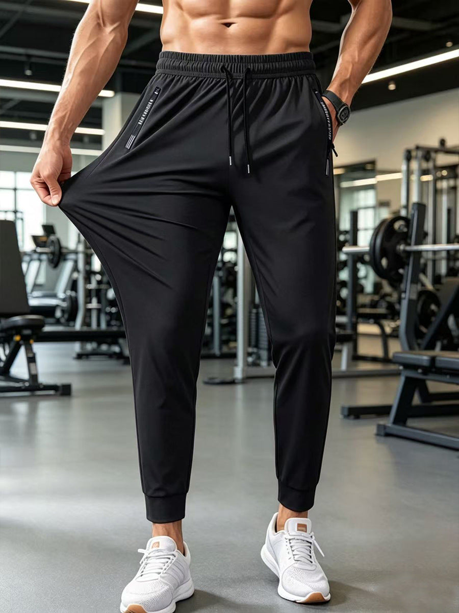 Men's Quick-Dry Pants with Zipper Pockets