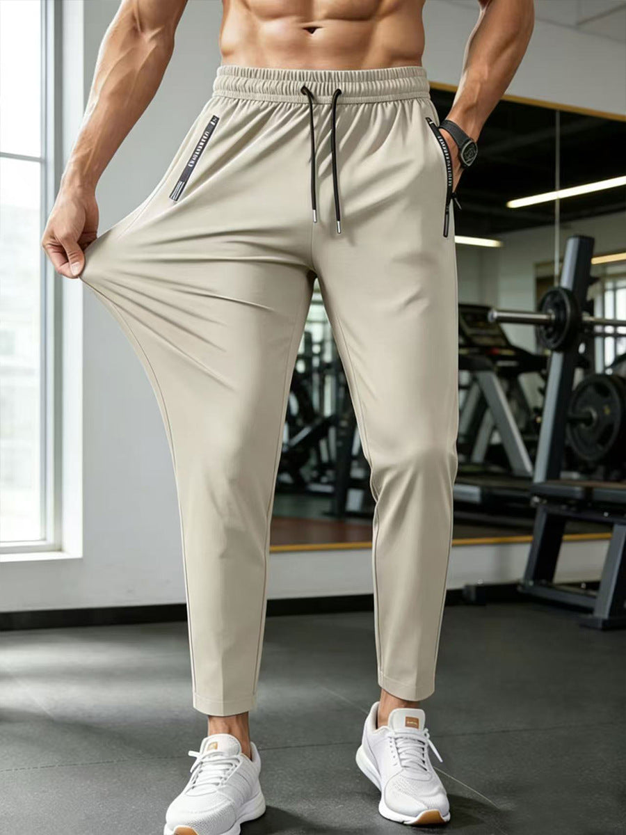 Men's Quick-Dry Pants with Zipper Pockets