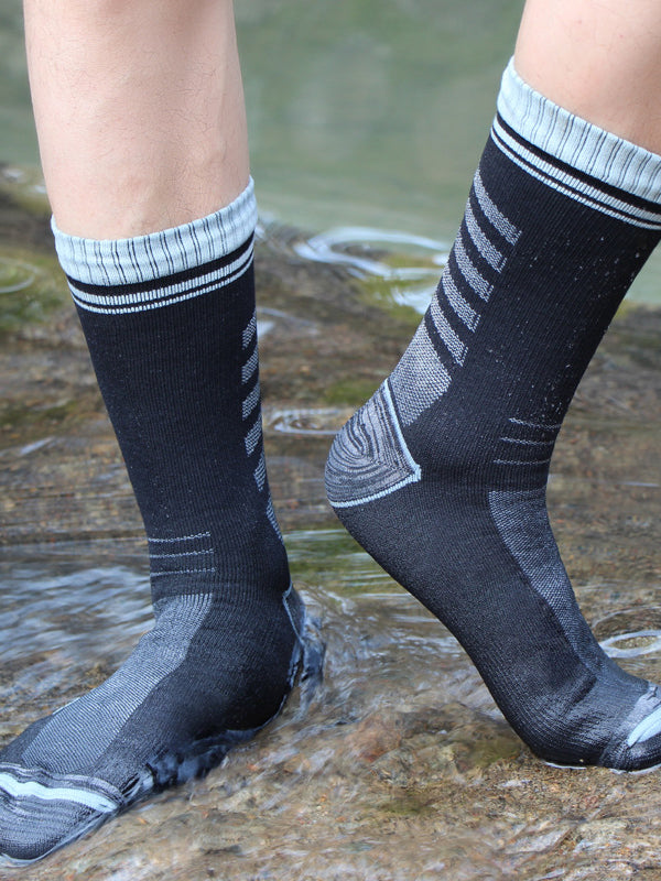 Men's Waterproof Outdoor Ski Waterproof Mid Tube Waterproof Socks