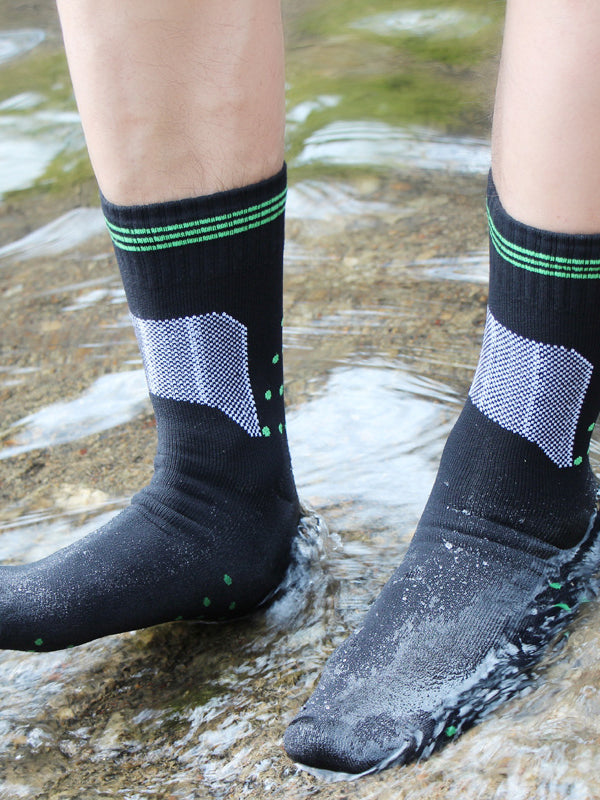 Men's Waterproof Outdoor Ski Waterproof Mid Tube Waterproof Socks