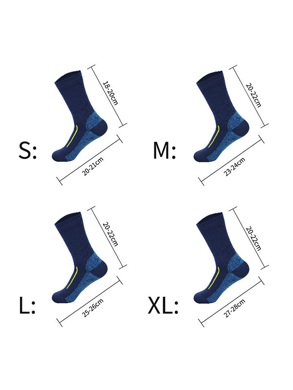 Men's Camo Waterproof Outdoor Ski Waterproof Mid Tube Waterproof Socks
