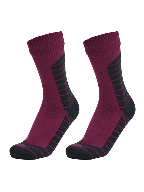 Men's Camo Waterproof Outdoor Ski Waterproof Mid Tube Waterproof Socks