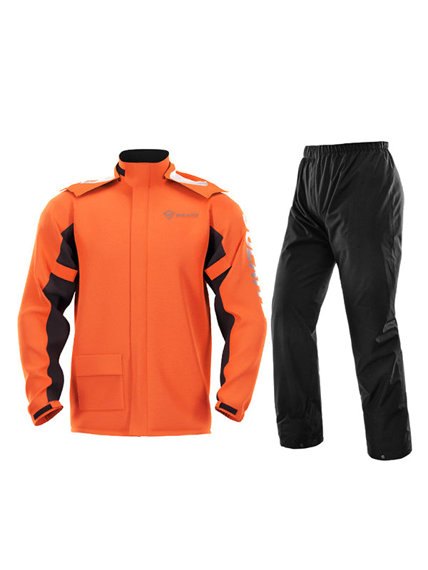 Mclula Motorcycle Rain Jacket and Pants Set With Free Storage Bag