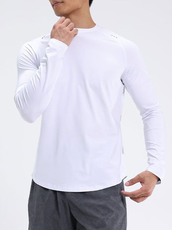 Men's Quick-Dry Motorcycle Base Layer Shirt
