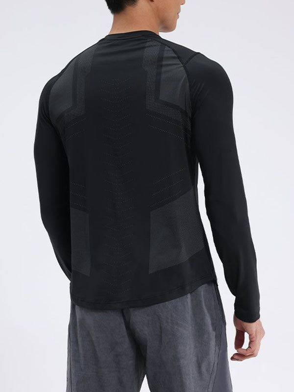 Men's Quick-Dry Motorcycle Base Layer Shirt