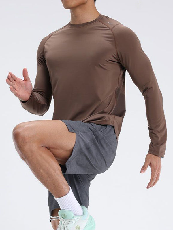 Men's Quick-Dry Motorcycle Base Layer Shirt