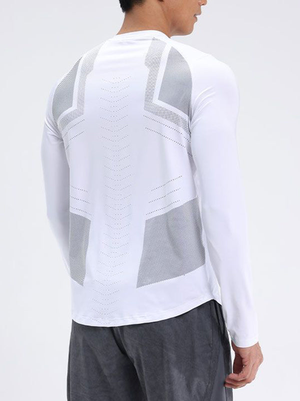 Men's Quick-Dry Motorcycle Base Layer Shirt