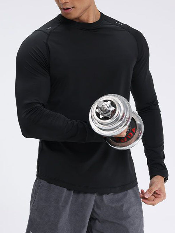 Men's Quick-Dry Motorcycle Base Layer Shirt