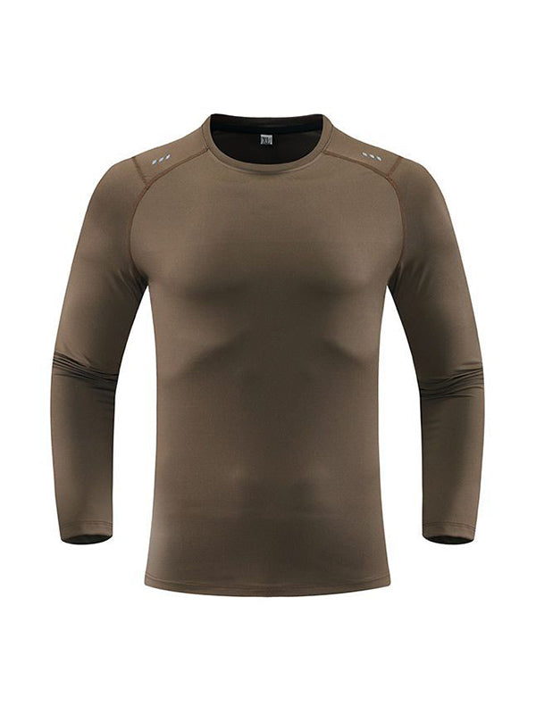 Men's Quick-Dry Motorcycle Base Layer Shirt