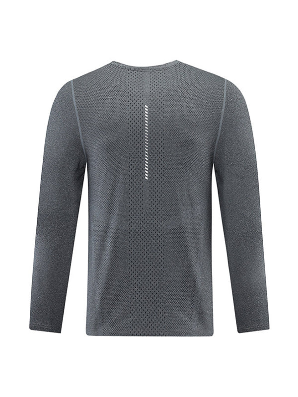 Men's Quick-Dry Breathable Motorcycle Riding Long Sleeve Shirt