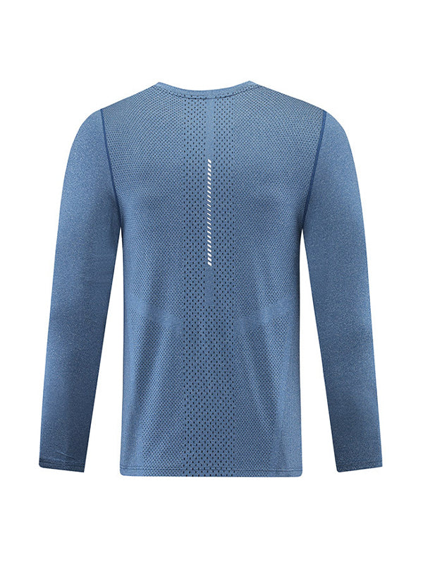 Men's Quick-Dry Breathable Motorcycle Riding Long Sleeve Shirt