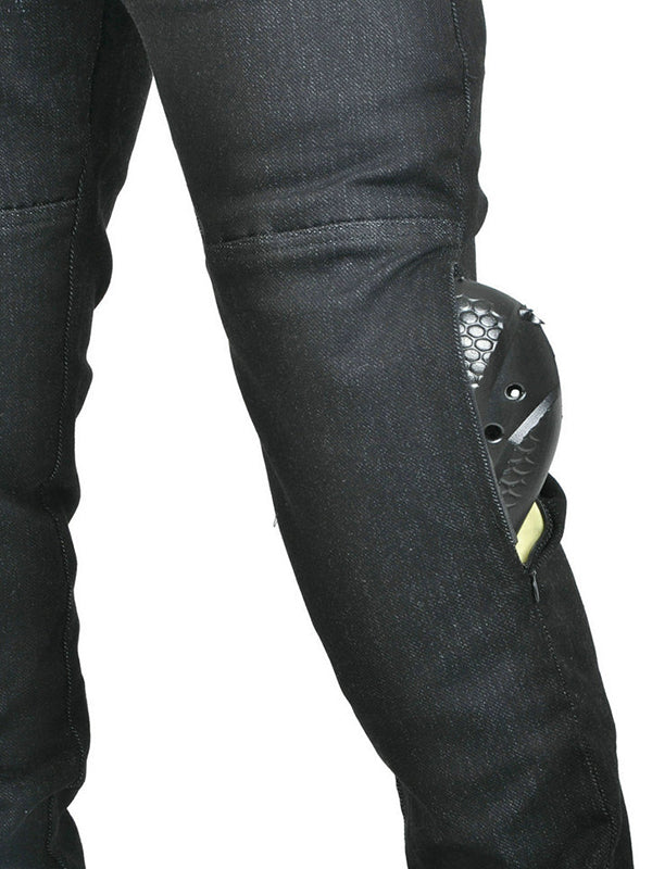 Men's Kevlar-Reinforced Motorcycle Riding Pants | CE Armor, Adjustable Four-Season Protective Gear