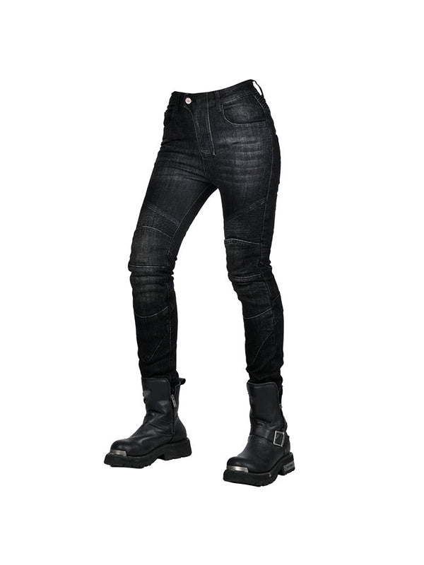 Women's Vintage Motorcycle Riding Jeans