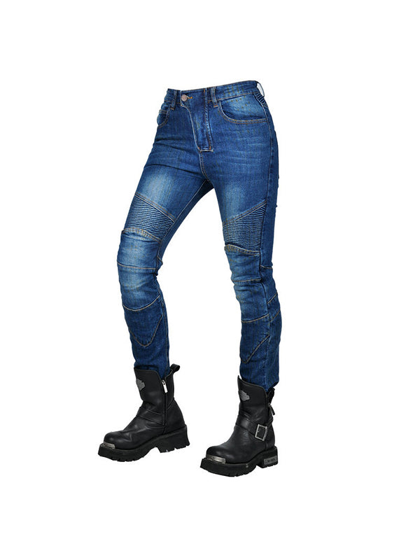 Women's Vintage Motorcycle Riding Jeans