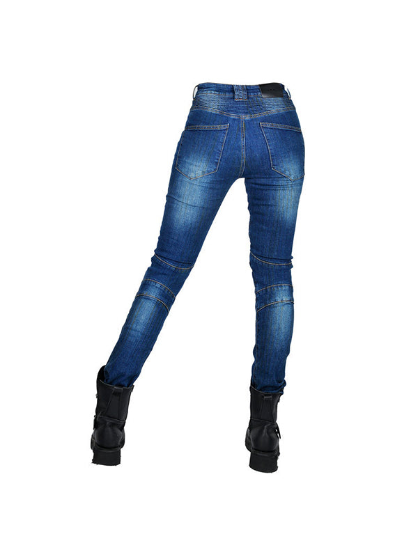 Women's Vintage Motorcycle Riding Jeans