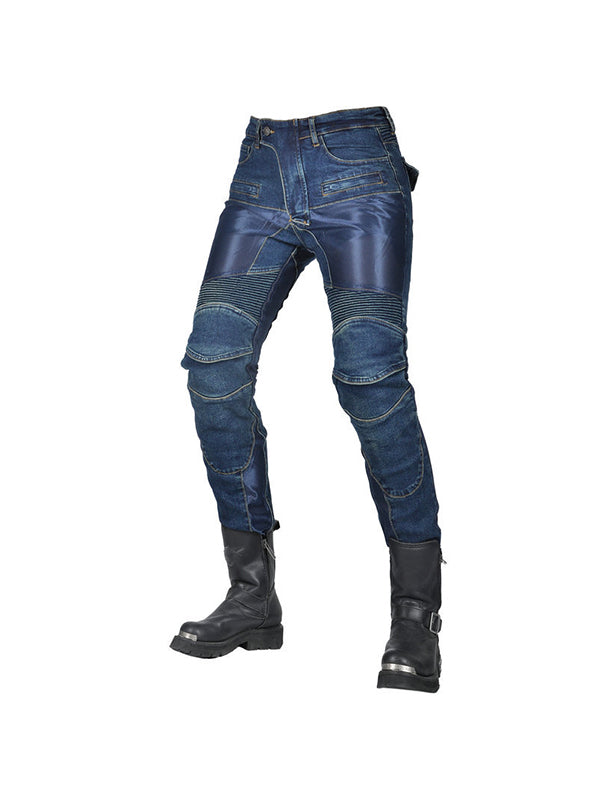 Women's Motorcycle Mesh Breathable Anti Fall Riding Jeans