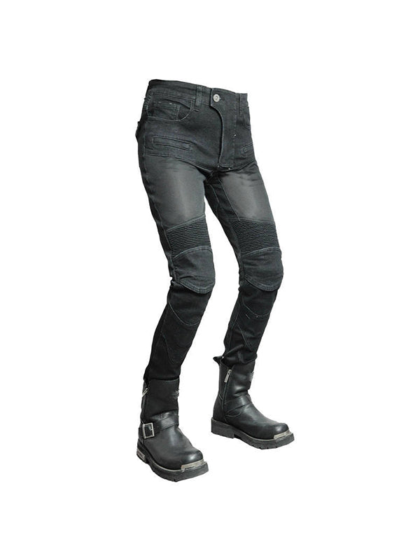 Women's Motorcycle Mesh Breathable Anti Fall Riding Jeans