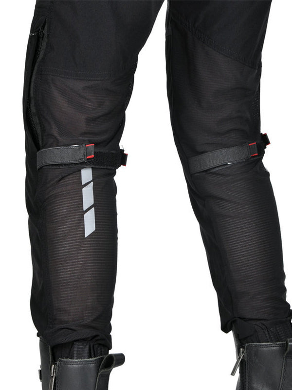 Motorcycle Summer Airflow Drawstring Riding Pants