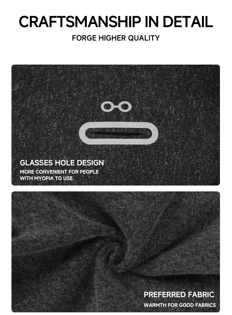 Windproof Face Fleece Cycling Balaclava