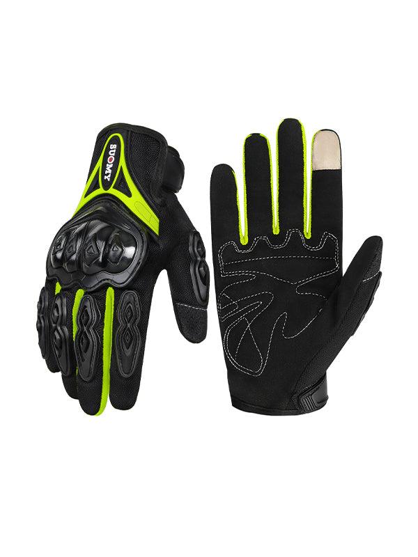 Men's Thin Breathable Anti-slip Motorcycle Riding Gloves