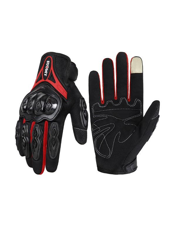 Men's Thin Breathable Anti-slip Motorcycle Riding Gloves