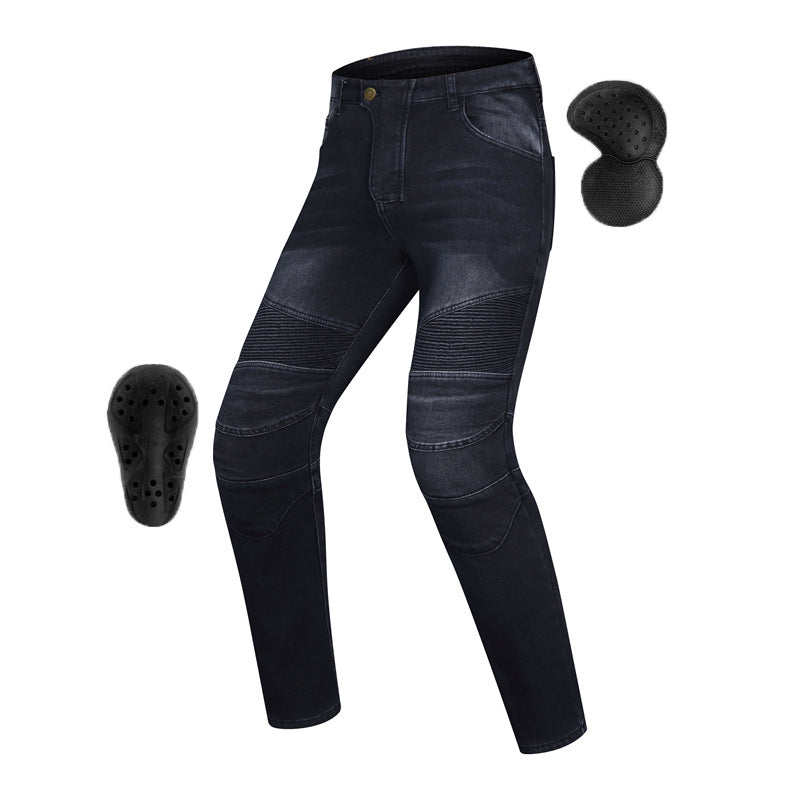 Men's Thermal Lined Motorcycle Riding Jeans