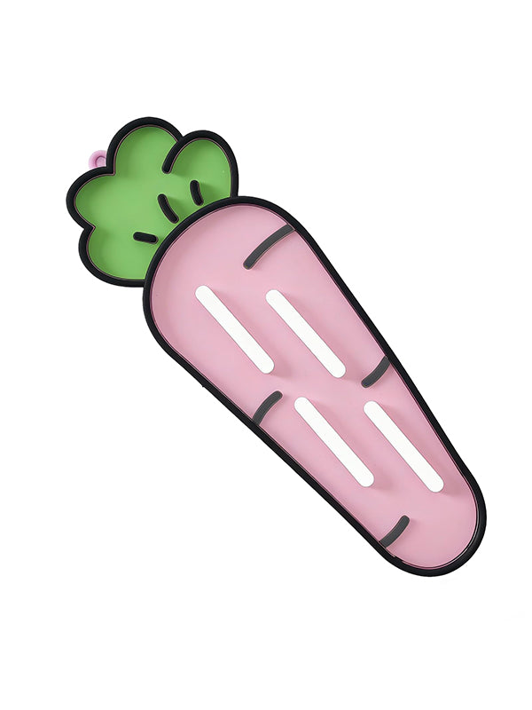 Silicone heat-resistant stove spoon holder