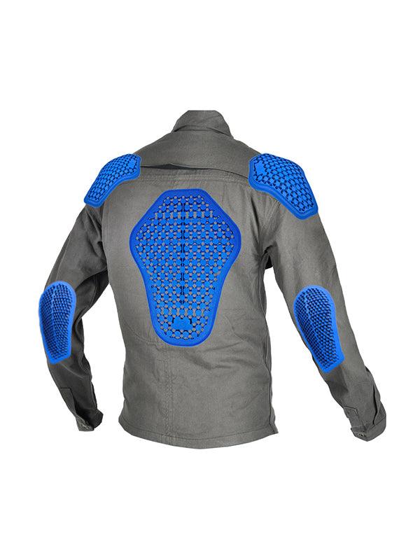 Men's Retro Windproof and Anti-fall Cycling Long Sleeve Shirt