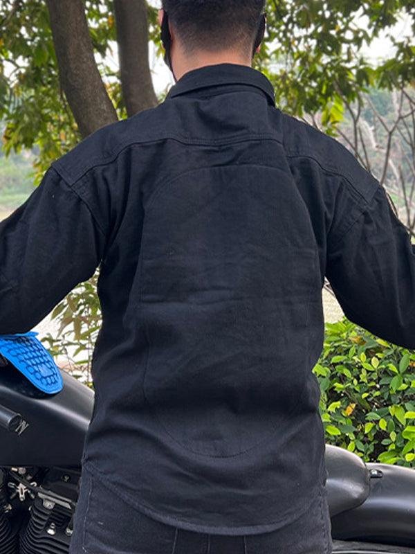 Men's Retro Casual Anti Fall Cycling Long Sleeve Shirt