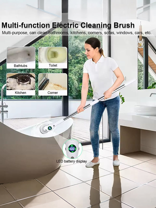 Multi-functional Electric Spin Scrubber