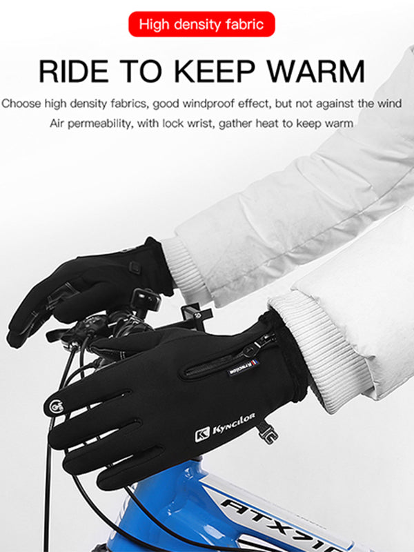 Touchscreen Warm Cycling Gloves