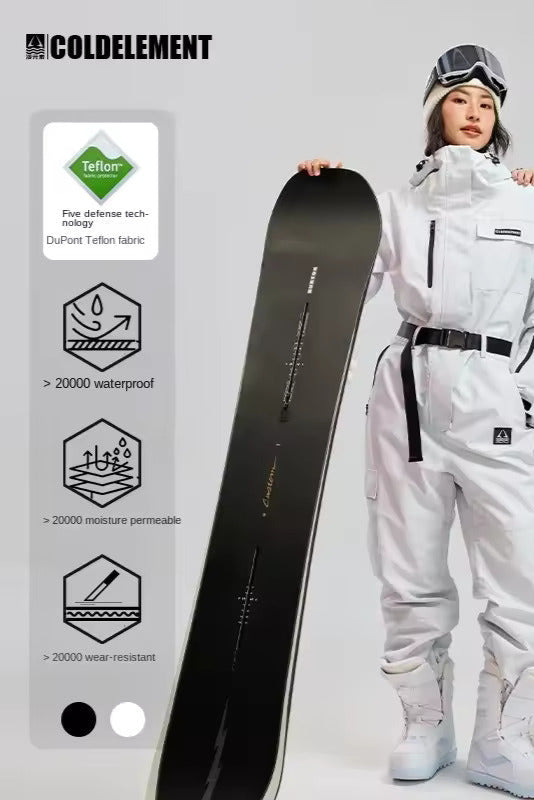 Warm And Waterproof Outdoor One-Piece Jumpsuit