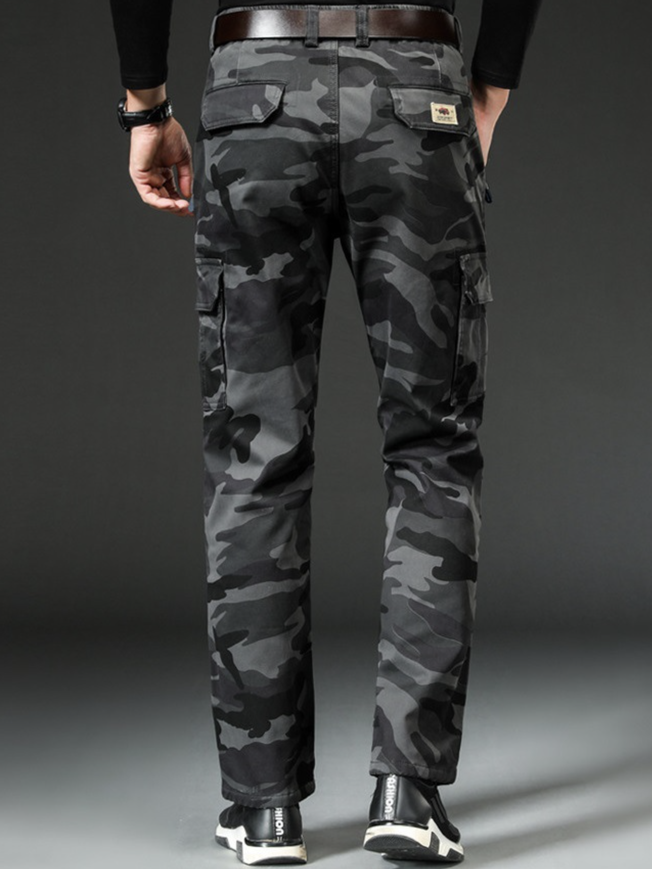 Men's Thermal Camo Cargo Pants