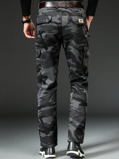 Men's Thermal Camo Cargo Pants