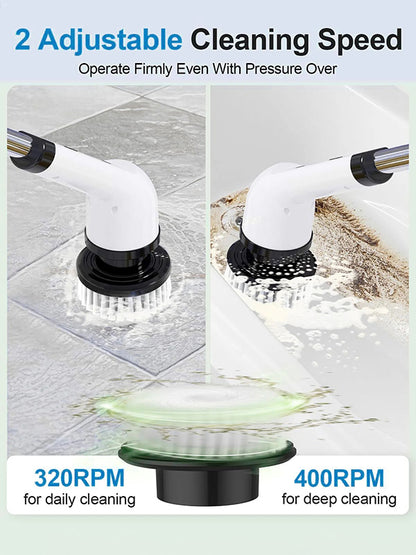 Multi-functional Electric Spin Scrubber