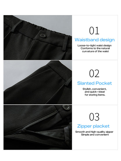 Comfort Ice Silk Flexible Casual Pants